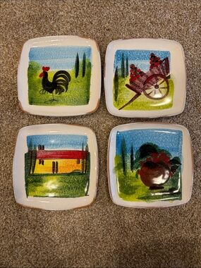 Sur La Table Dessert Plate Set